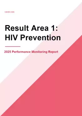 2025 Report: Result Area 1 HIV Prevention