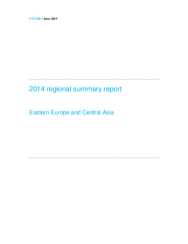 2014_Regional_Summary _Report_EECA_0