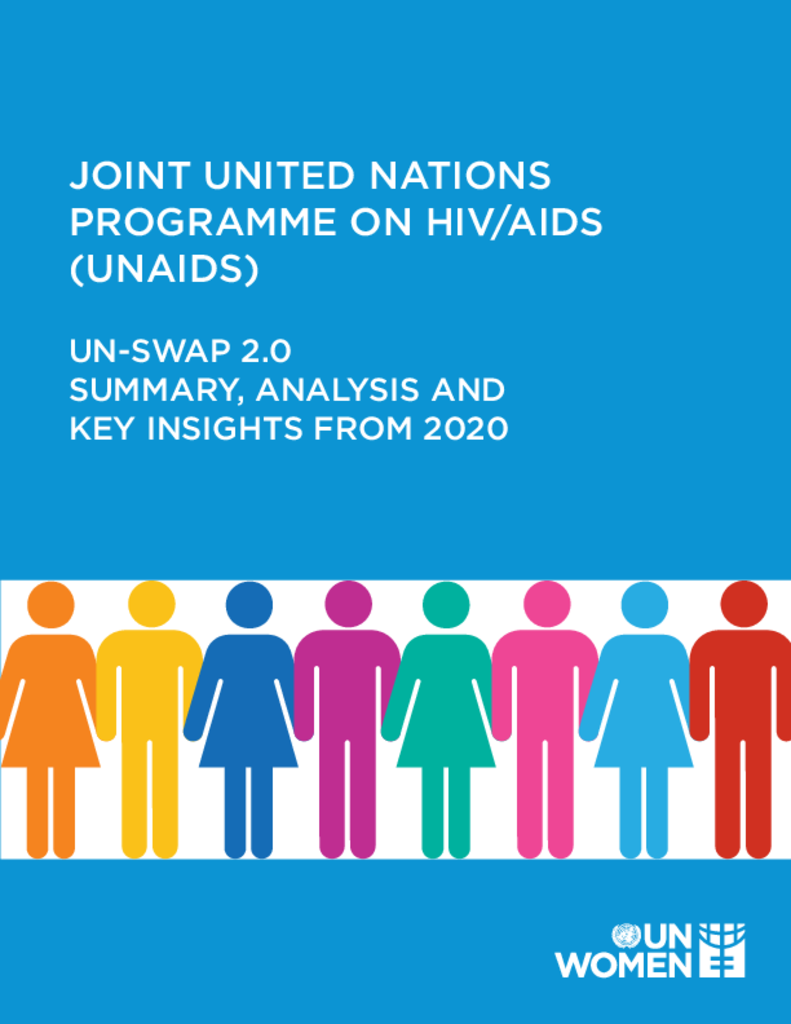 2020 UN-SWAP scorecard for UNAIDS