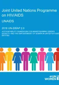 2018 UN-SWAP report UNAIDS