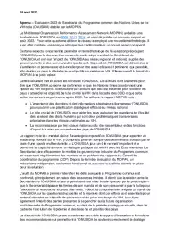 MOPAN report overview_FR