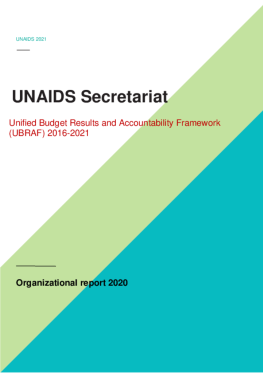 UNAIDS Secretariat_Organizational report_2020