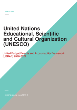 UNESCO_Organizational report_2018