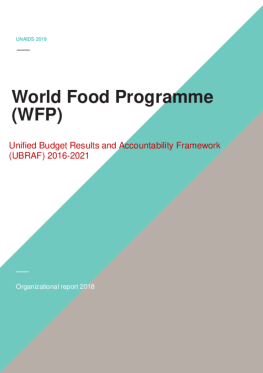 WFP_Organizational report_2018