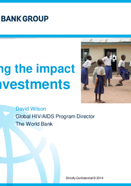 WorldBank financing dialogue